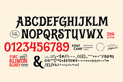 Kliwon Scary Font, a Serif Font by Fontcamp Type Foundry (Thumbnail 8 of 13)