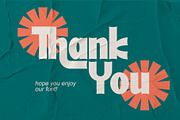 Zentaro - Retro Serif Font, a Sans Serif Font by Letterara (Thumbnail 14 of 14)