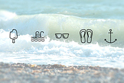 Summertime. A perfect summer iconset, an Icon by brandcut (Thumbnail 3 of 5)
