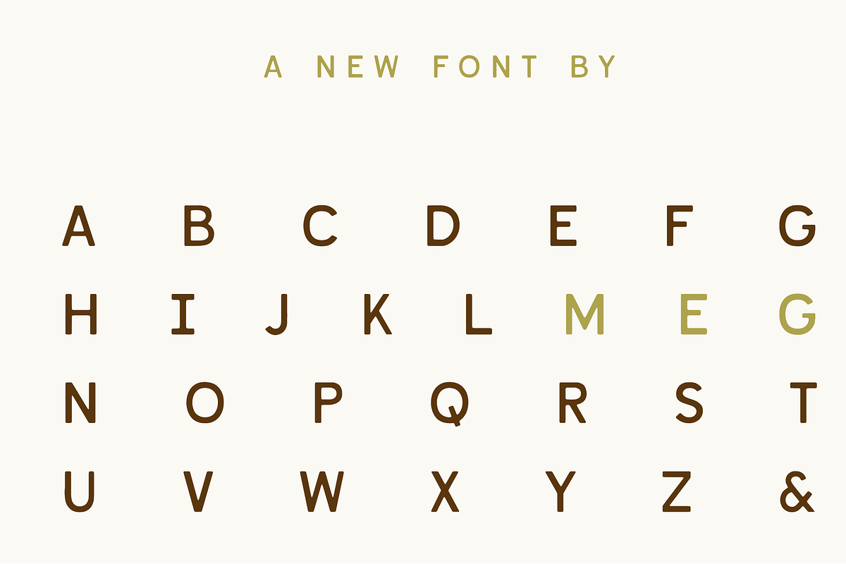 Green Mango, a Font by MEG BURK CHOI (Photo 4 of 5)