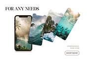 Tropical Ocean Stock Photos, a Nature Photo by Selenique Studio (Thumbnail 5 of 9)