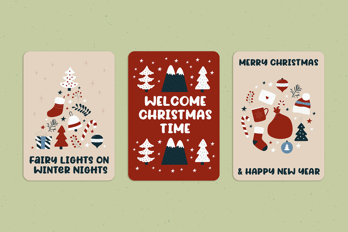 Joy Of Christmas Fonts, a Font by Crump Hand (Photo 2 of 6)