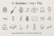 Mystical Whimsical Sketch Bundle, a Decorative Illustration by Artalia (Thumbnail 2 of 5)