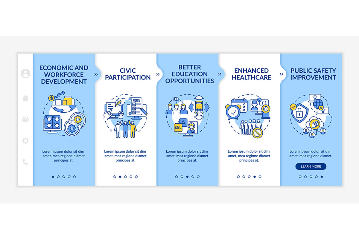 Digital inclusion template, a Templates & Theme by IMG Visuals