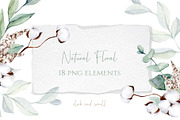 Watercolor Baby Eco Collection, a Decorative Illustration by S_ARTLOVE (Thumbnail 6 of 9)