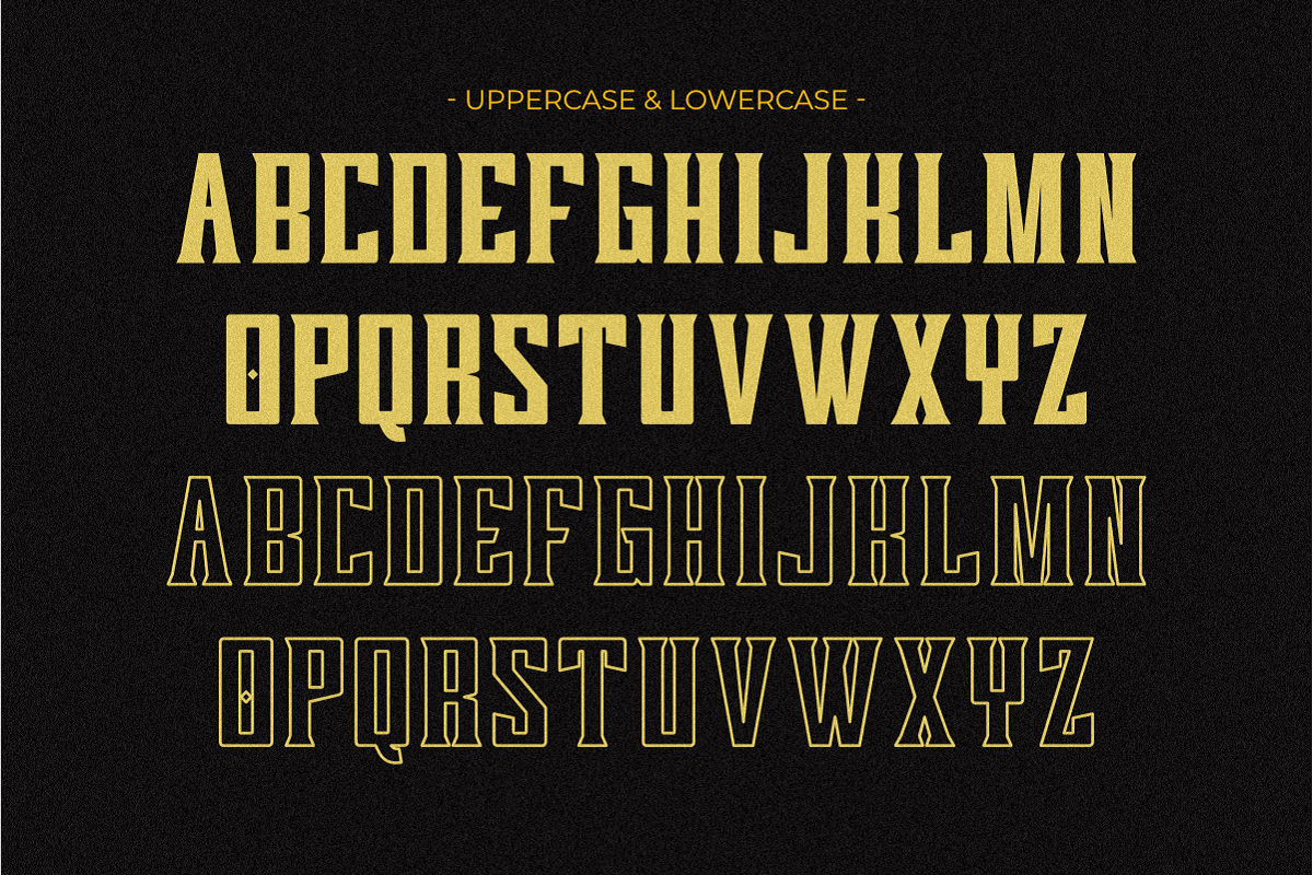 Senior Varsity - Vintage Slab Serif, a Slab Serif Font by Pian45 Studio (Photo 2 of 12)