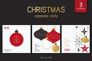 Christmas Corporate cards, a Card Template by Paper Cards (Thumbnail 1 of 4)