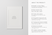 A4 Frame Mockup, a Print Template by Lelu Art Design (Thumbnail 6 of 11)