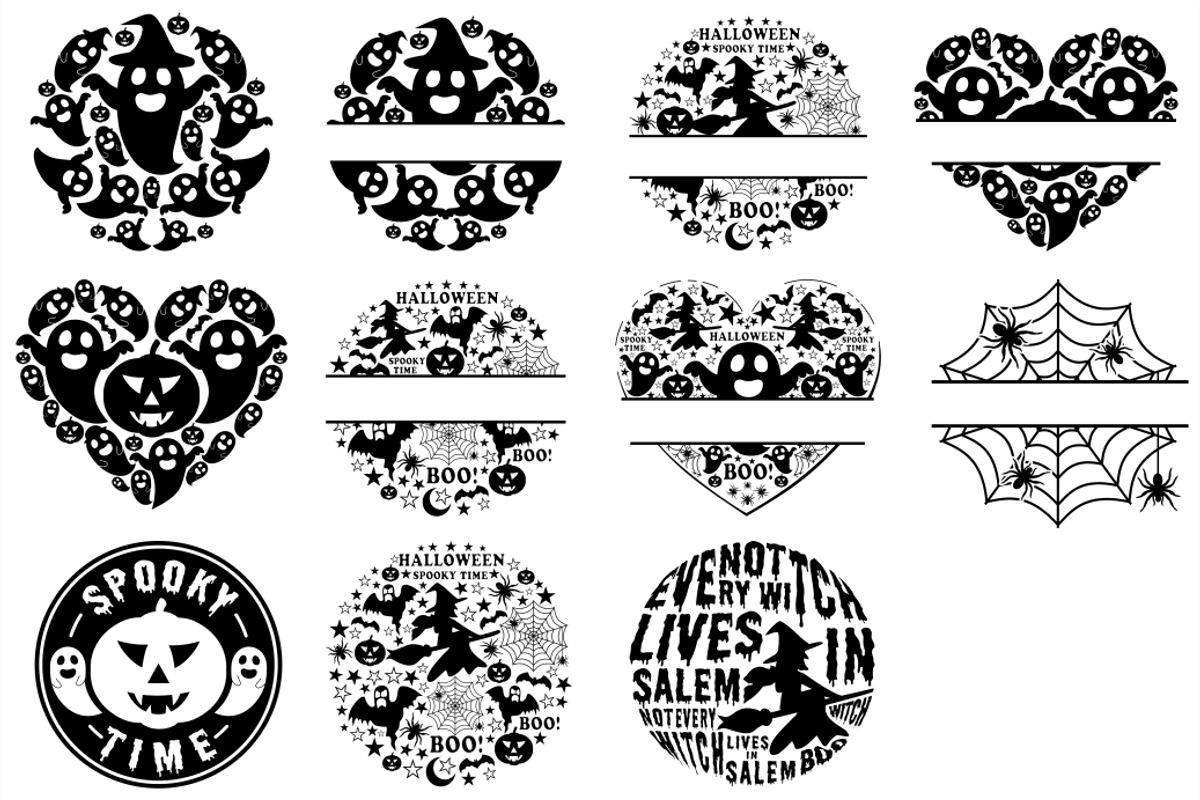 Halloween SVG & PNG Design Bundle, a Graphic by D2PUTRI (Photo 7 of 14)