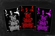 GOATHAM DEATH METAL FONT, a Blackletter Font by Fonday Studio (Thumbnail 11 of 17)
