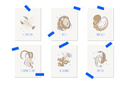 Zodiac Illustrations, an Animal Illustration by line & plane (Thumbnail 3 of 10)