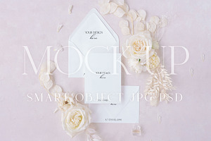 Invite card mockup - Purity 6