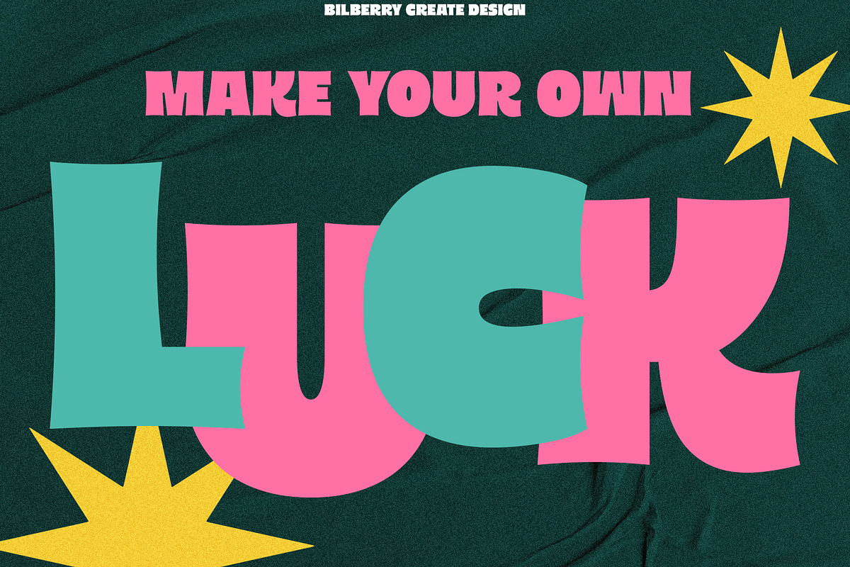 Crimson Cherry bold typeface, a Sans Serif Font by BilberryCreates (Photo 11 of 16)