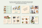 Nutrition Coach Instagram Templates, a Social Media Template by Deepa Template Studio (Thumbnail 5 of 14)