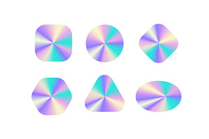 Geometric Holographic Stickers