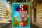 Outdoor Ad Screen MockUps Bundle, an Advertising Mockup by Graphic Shelter (Thumbnail 7 of 9)