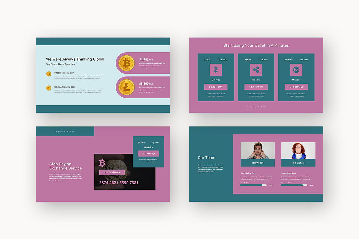 Dupo : Crypto Promo Google Slides, a Presentation Template by Punkl Camp (Photo 4 of 16)