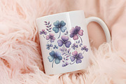 Pastel Purple St Patrick's Clipart, an Illustration by RobertsArt (Thumbnail 3 of 7)