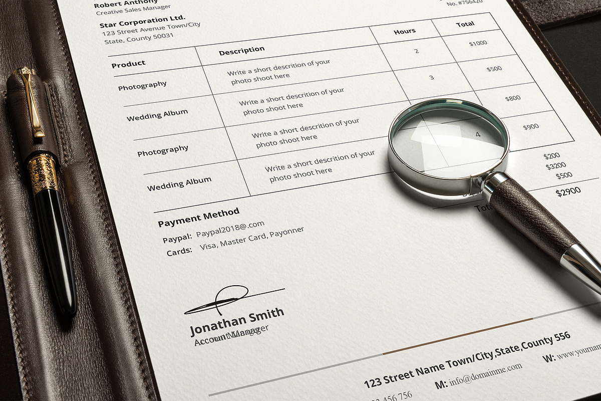 Canva Letterhead and Invoice Bundle, a Stationery Template by DesignDevisers (Photo 10 of 17)