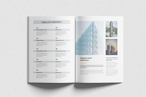 Bi Fold Brochure Template Layout