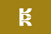 Monogram Letter KR Logo, a Branding & Logo Template by Buqancreative (Thumbnail 3 of 4)