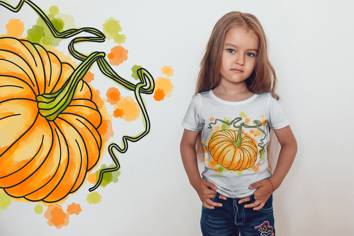 Pumpkins Stamp brushes, a Brush Add-On by ViktoriArt (Photo 6 of 8)