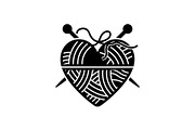 Knitted Heart Love Vector Bundle, an Illustration by Designs_River (Thumbnail 28 of 53)
