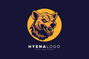 Hyena Logo, a Branding & Logo Template by Xoovion