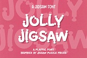 JOLLY JIGSAW | Jigsaw Puzzle Font, a Font by Little Type Factory (Thumbnail 8 of 8)