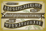 Victorian Supremacy, a Serif Font by Burntilldead (Thumbnail 2 of 10)