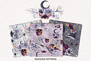 Halloween Mystic Watercolor, a Seasonal Illustration by SashaKondr (Thumbnail 11 of 11)
