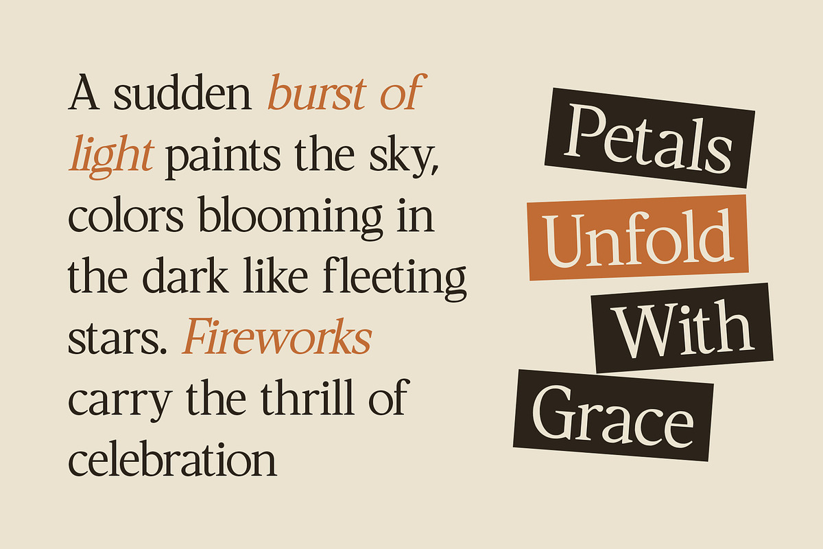 CS Majora – Contemporary Font, a Serif Font by Craft Supply Co. (Photo 2 of 8)