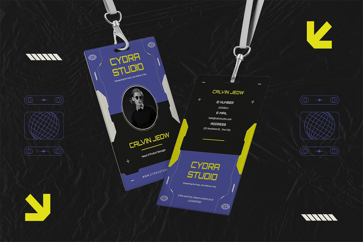 Experimental Identity - ID Card, a Print Template by StreaksideStd (Photo 3 of 3)