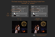Bokeh fireworks overlays, an Object Graphic by Paper Farms (Thumbnail 5 of 5)