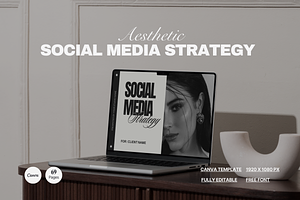 Social Media Strategy Template, a Marketing Template by My Template Studio