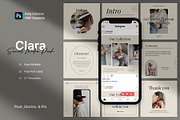 Clara - Fashion Social Media Pack, a Social Media Template by Neetlabs Studio (Thumbnail 1 of 5)