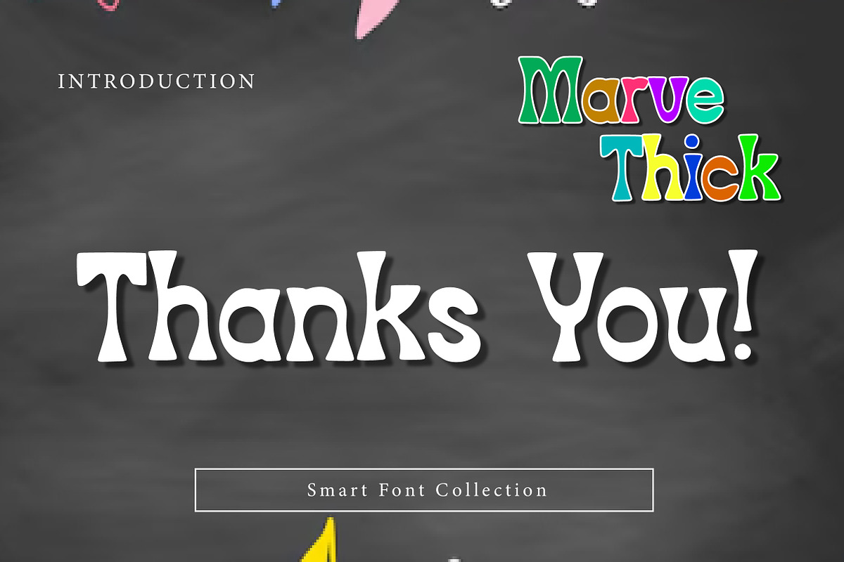Marve Thick, a Serif Font by Wow Magic (Photo 3 of 3)