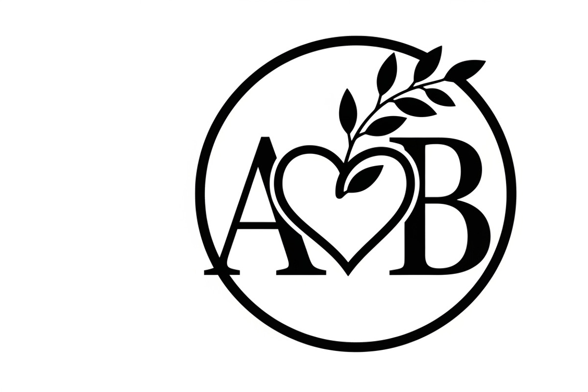 couple initial circle monogram, an Illustration by Amazin_art (Photo 11 of 31)
