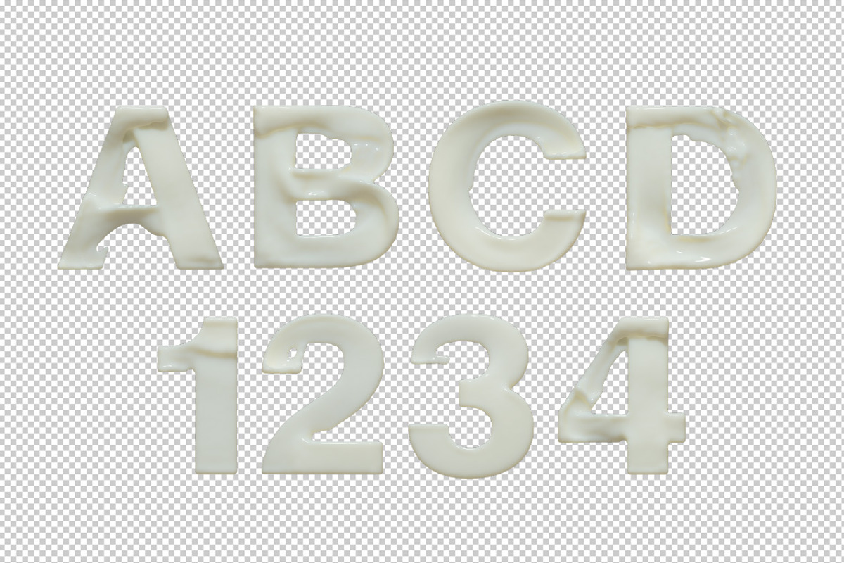 Milk Skimmed Font, a Font by Handmadefont (Photo 9 of 9)