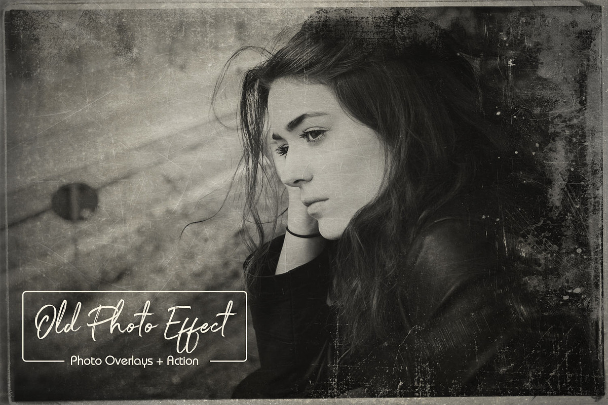 Old Photo Effect Overlays + Action, an Action Add-On by HappyNews (Photo 1 of 10)