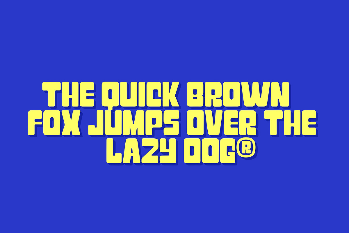 Blur - Futuristic Display Font, a Sans Serif Font by HRDR (Photo 5 of 9)