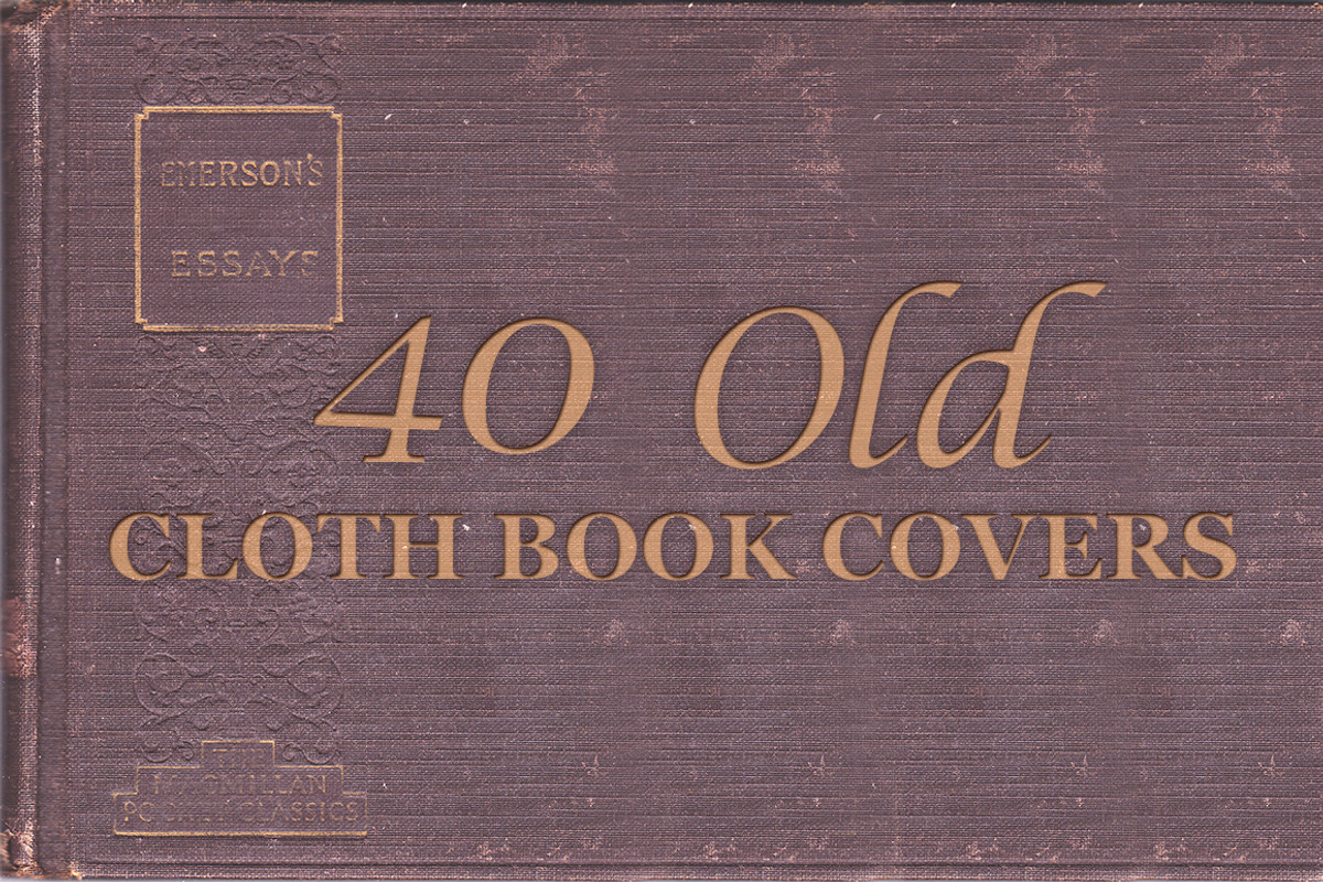 40-Old Cloth Book Covers