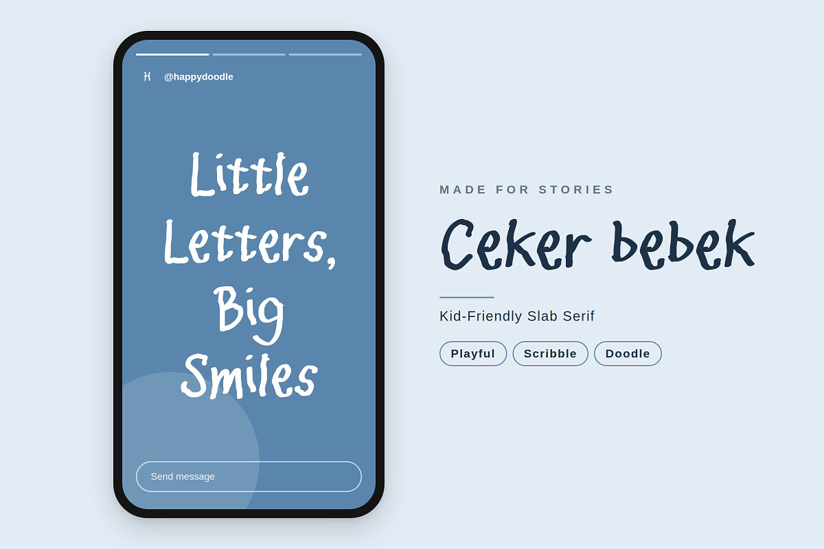 Ceker bebek – Playful Slab Typeface, a Slab Serif Font by Gookkis Studio (Photo 11 of 17)