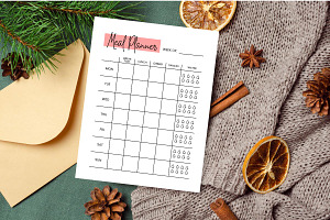 Meal Planner Printable Template