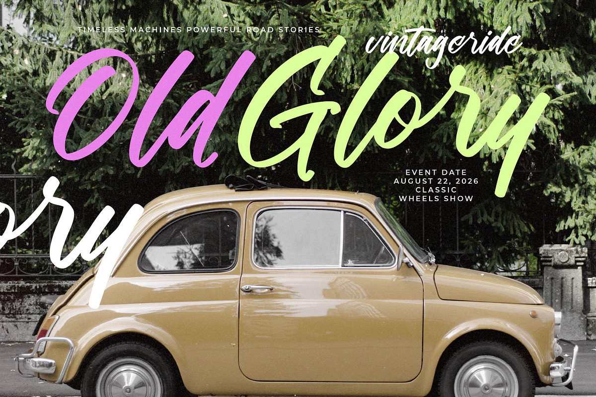 Theglath Bold Calligraphy Font, a Script Font by stylishtype.co (Photo 15 of 20)