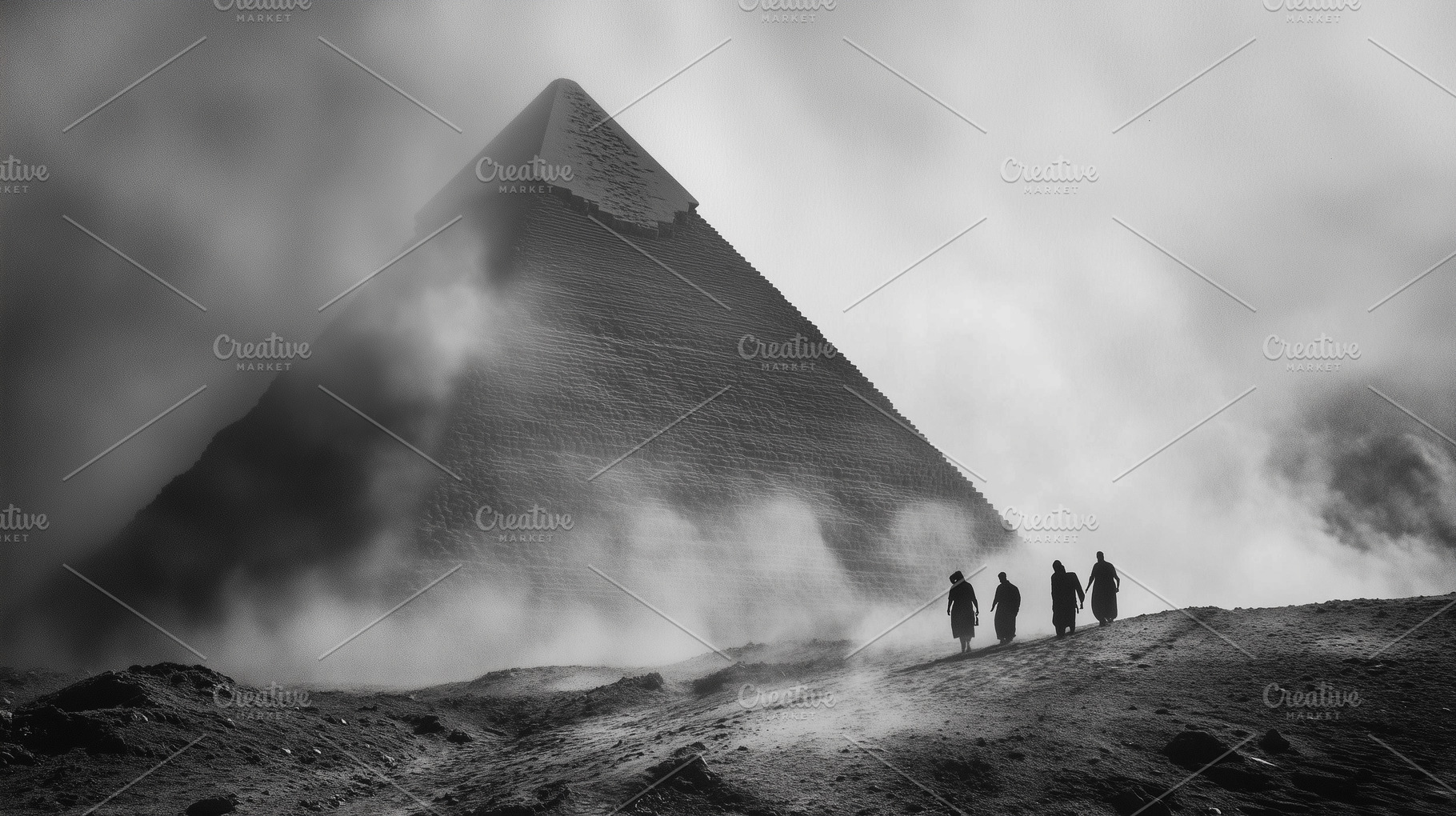 Silhouettes of people walking, a Person Photo by MistyDay