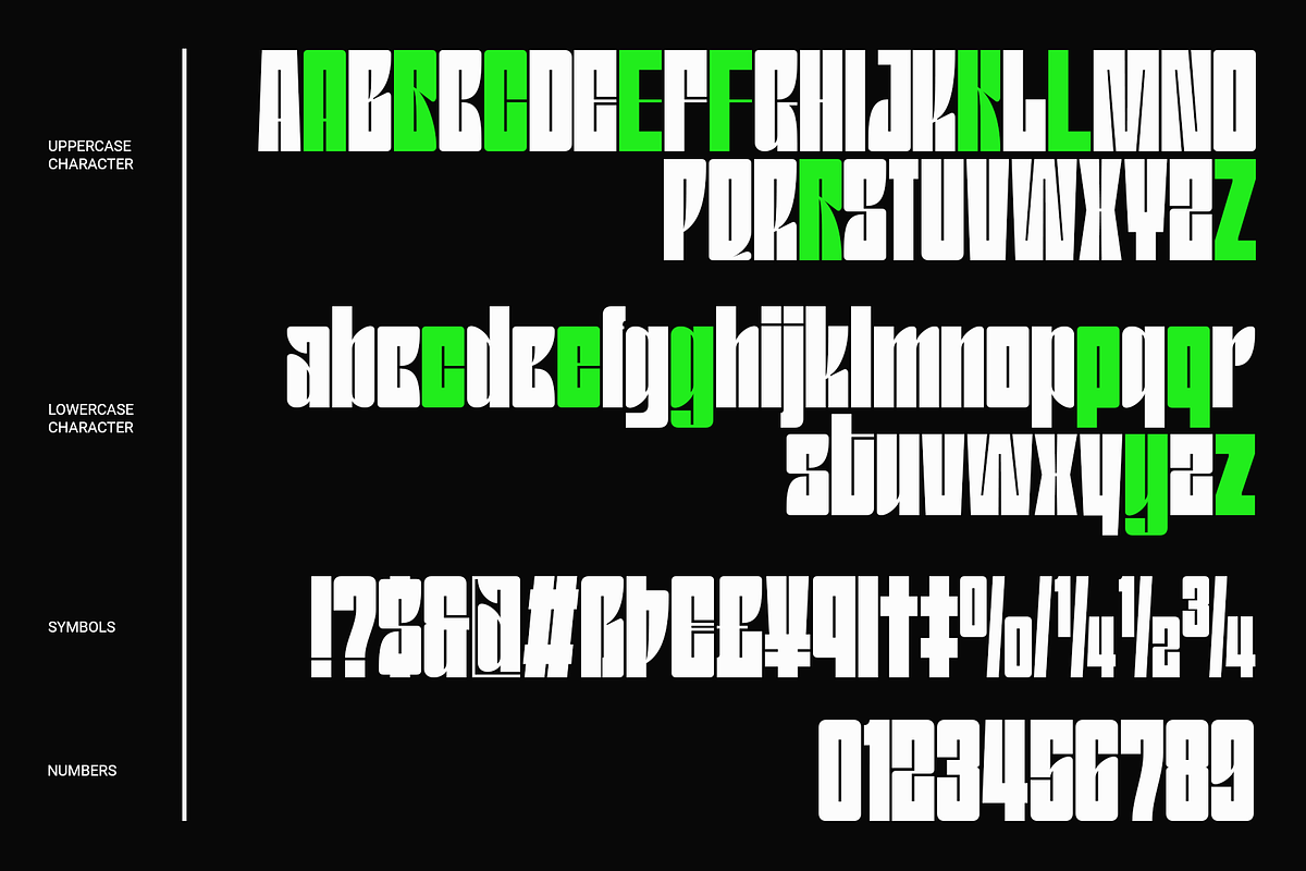 Granke - A Bold Display Typeface, a Sans Serif Font by Valentino Vergan (Photo 10 of 18)