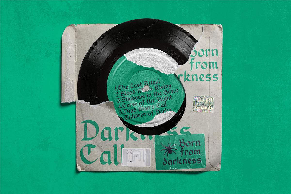 Quembey – Retro Horror Blackletter, a Blackletter Font by Tiptop Graphic (Photo 8 of 9)