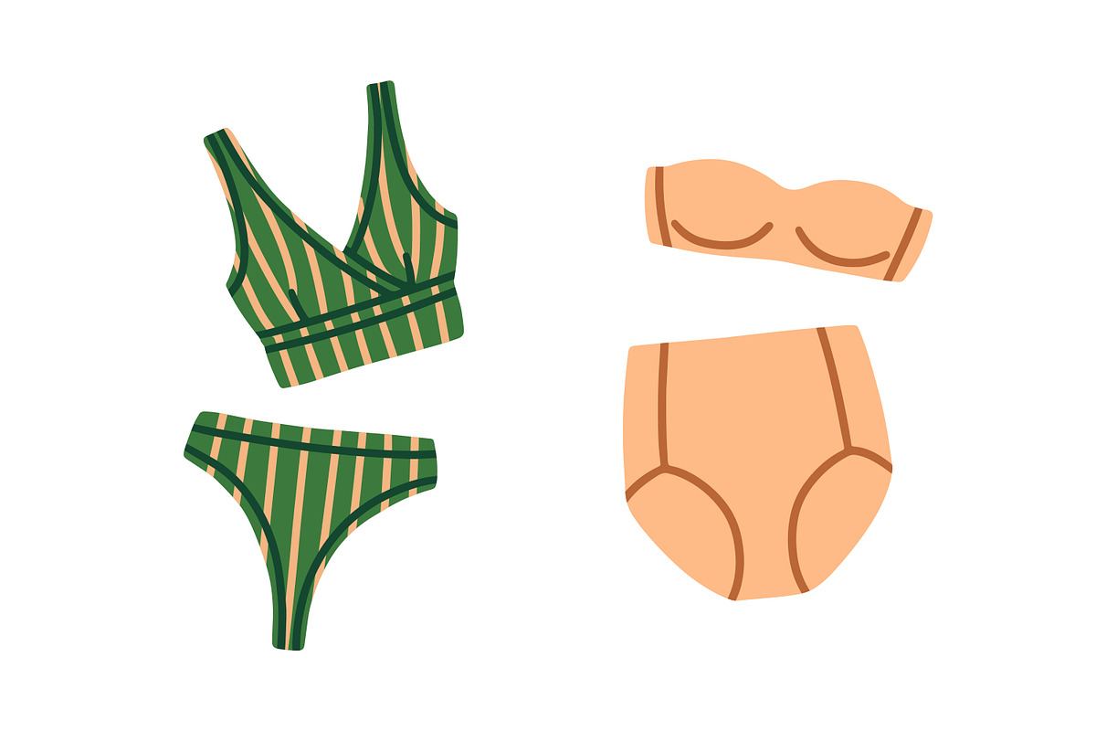 Modern women underwear, lingerie set, an Object Illustration by Good Studio (Photo 13 of 16)