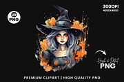 Halloween Spooky Witch PNG Bundle, a Seasonal Illustration by Creative Arslan (Thumbnail 10 of 11)